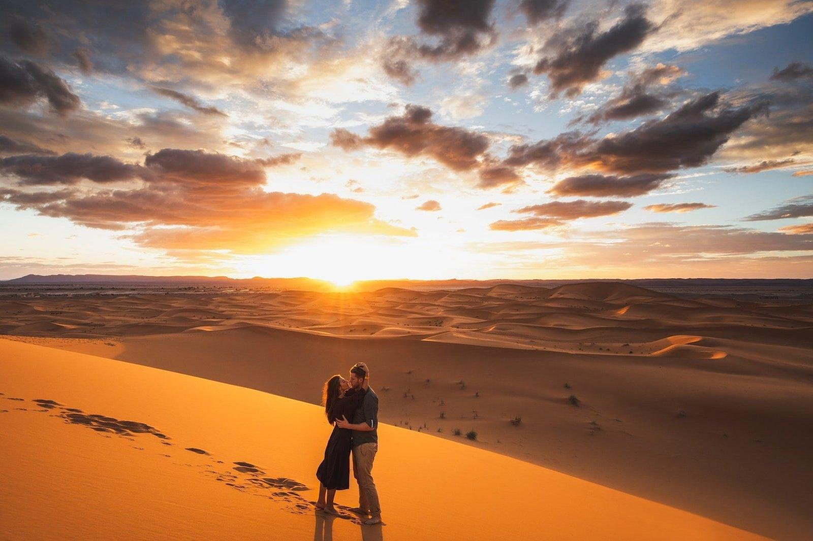 From Fes To Marrakech: 2-Days with Luxury Camp, Desert Tour